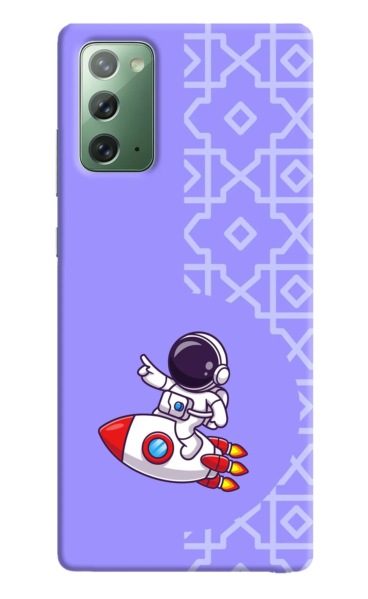 Cute Astronaut Samsung Note 20 Back Cover