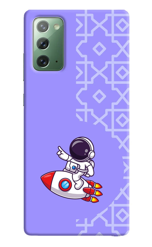 Cute Astronaut Samsung Note 20 Back Cover