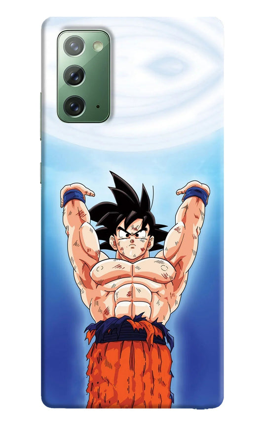 Goku Power Samsung Note 20 Back Cover
