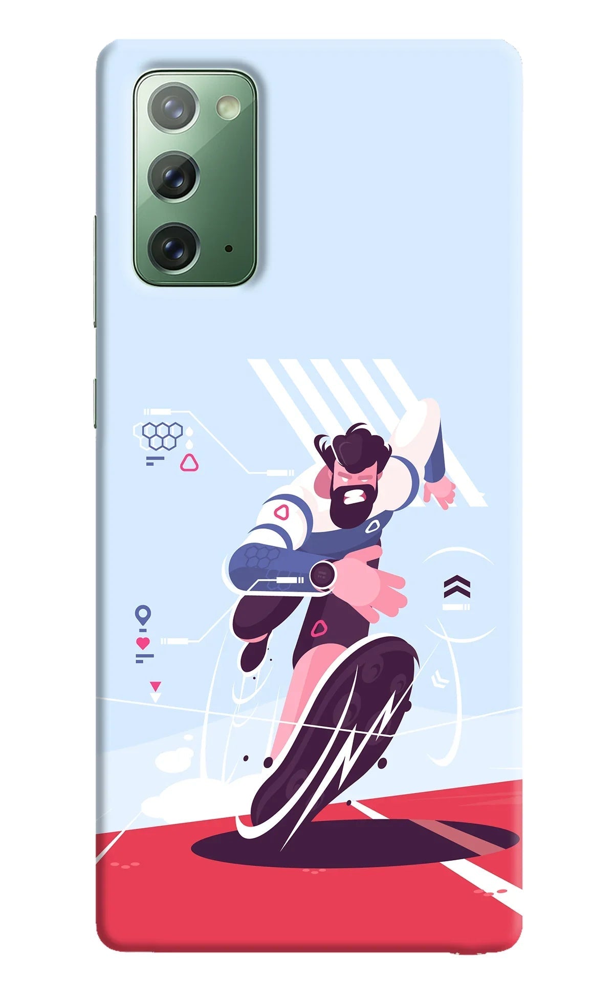 Run Pro Samsung Note 20 Back Cover