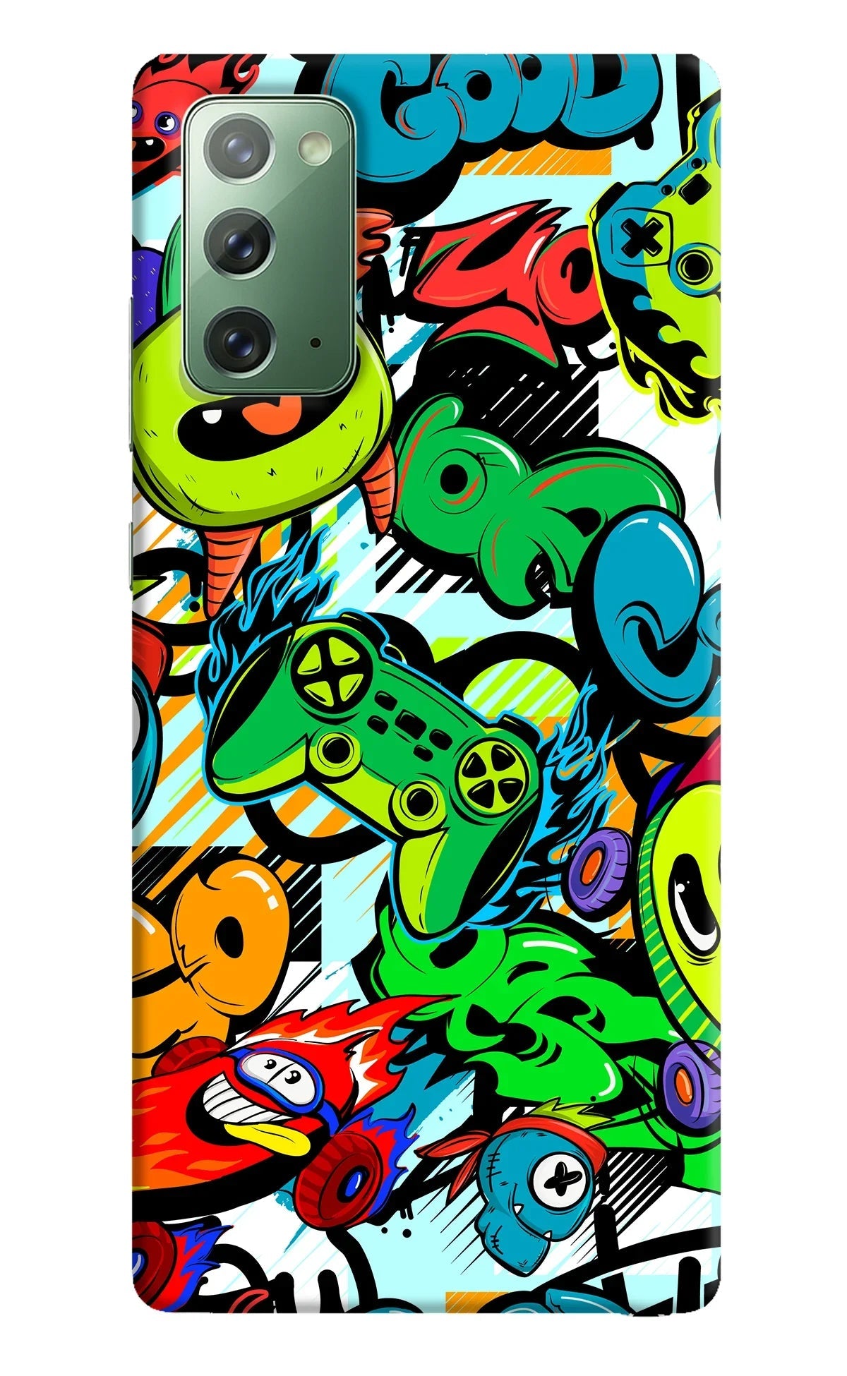 Game Doodle Samsung Note 20 Back Cover