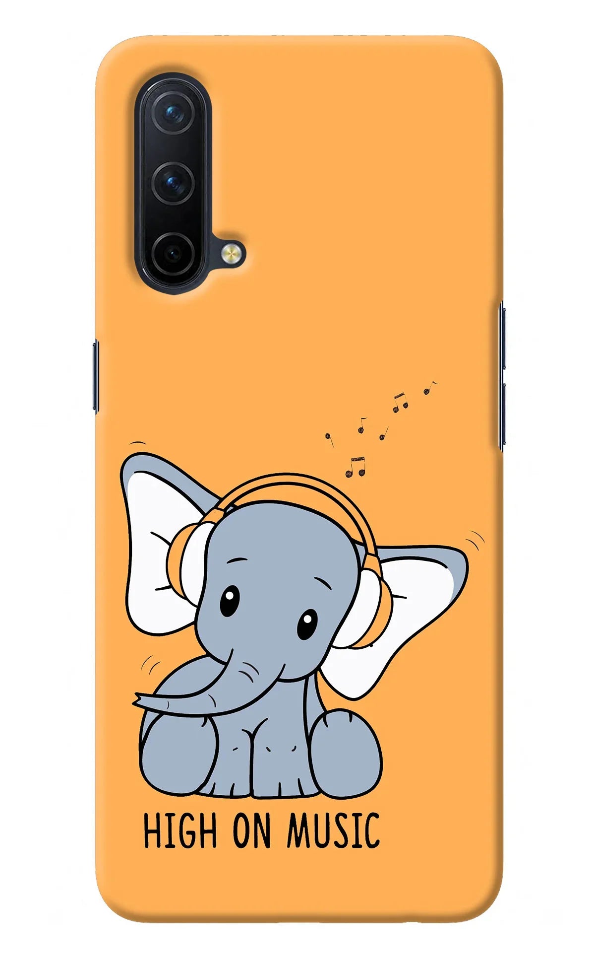 High On Music Oneplus Nord CE 5G Back Cover