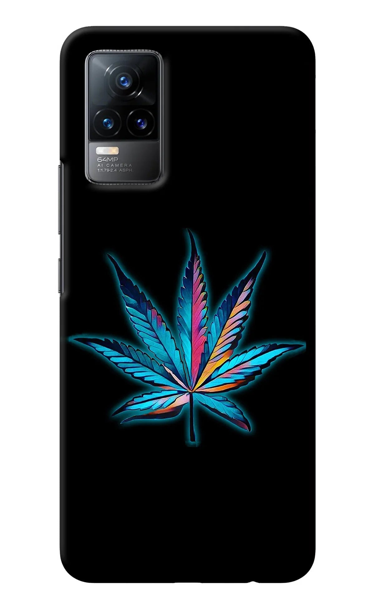 Weed Vivo Y73/V21E 4G Back Cover