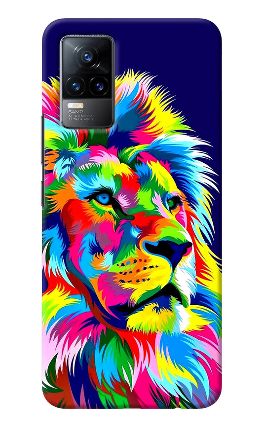 Vector Art Lion Vivo Y73/V21E 4G Back Cover