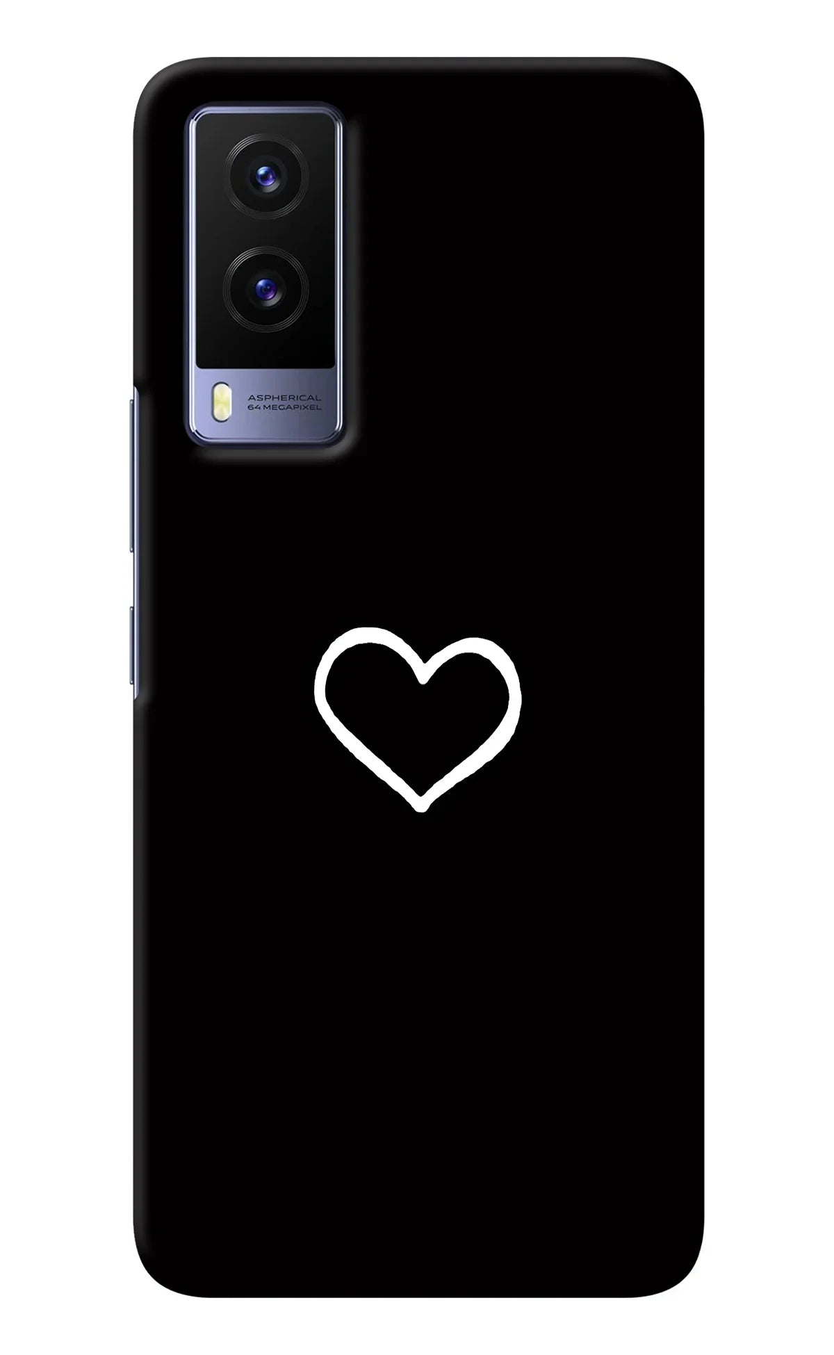 Heart Vivo V21E 5G Back Cover