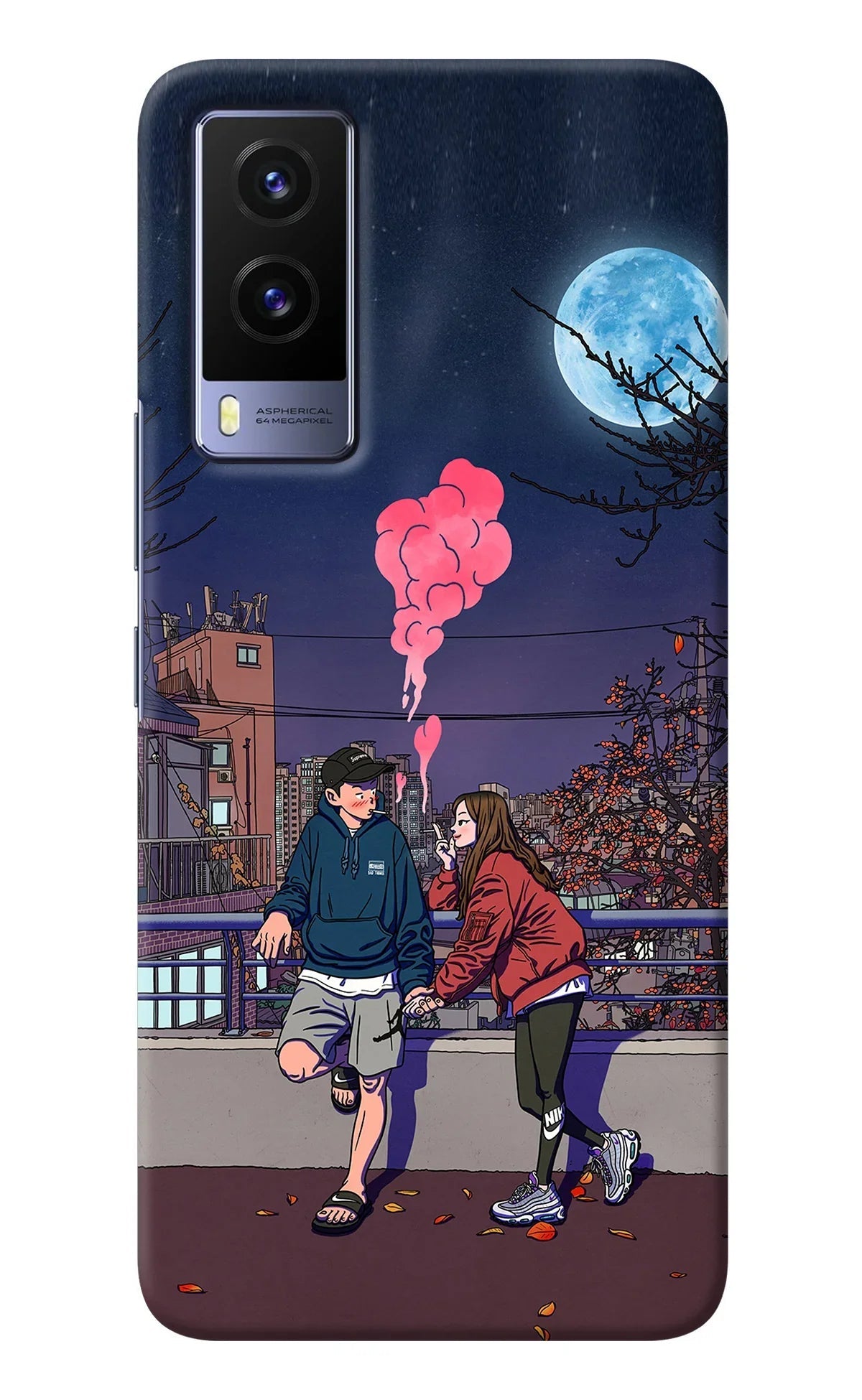 Chilling Couple Vivo V21E 5G Back Cover