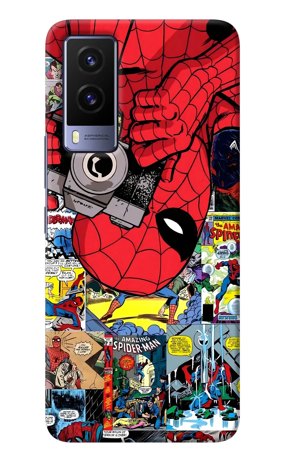 Spider Man Vivo V21E 5G Back Cover
