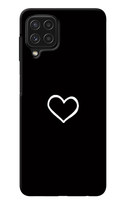 Heart Samsung A22 4G Back Cover