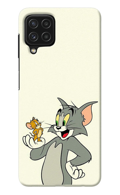 Tom & Jerry Samsung A22 4G Back Cover