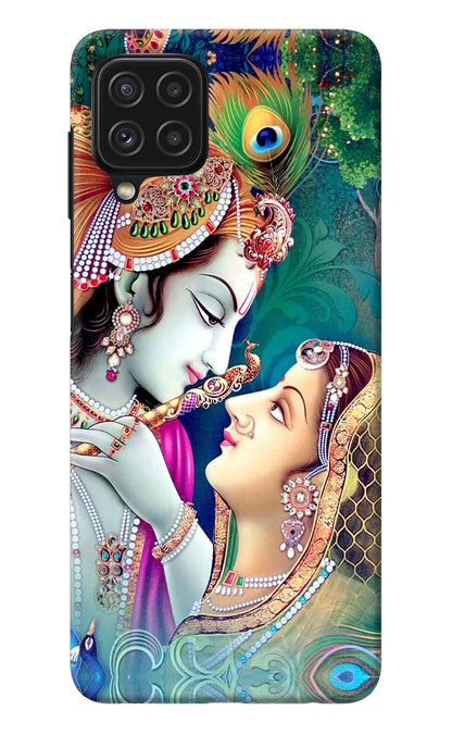 Lord Radha Krishna Samsung A22 4G Back Cover
