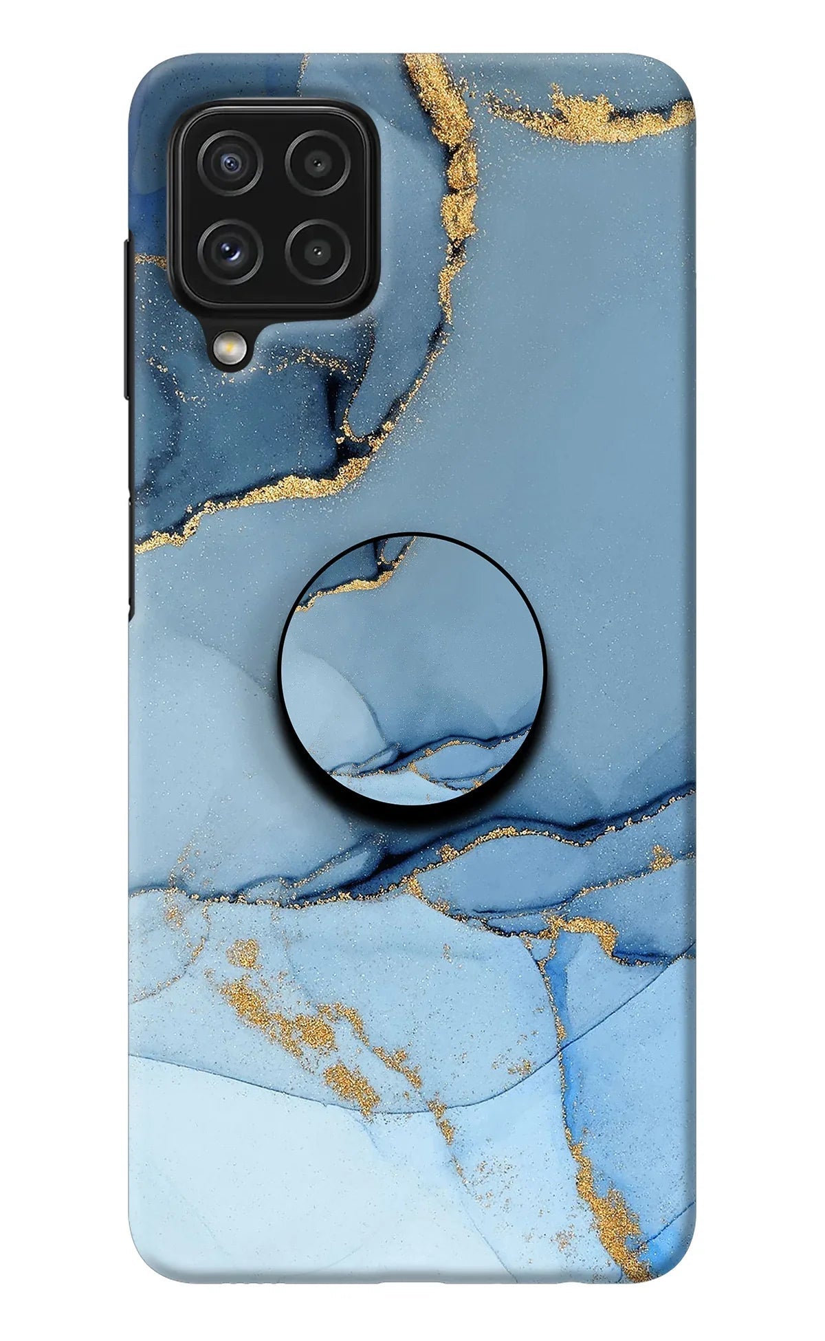 Blue Marble Samsung A22 4G Pop Case