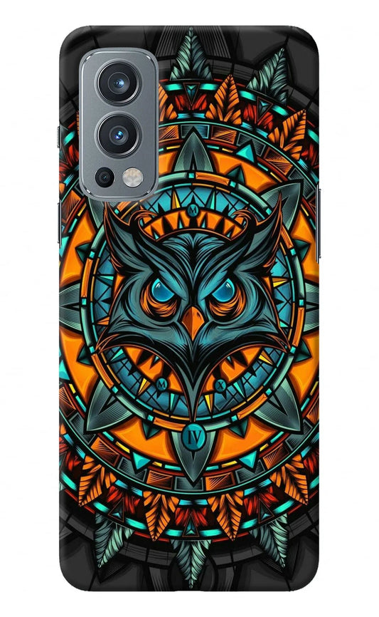 Angry Owl Art OnePlus Nord 2 5G Back Cover