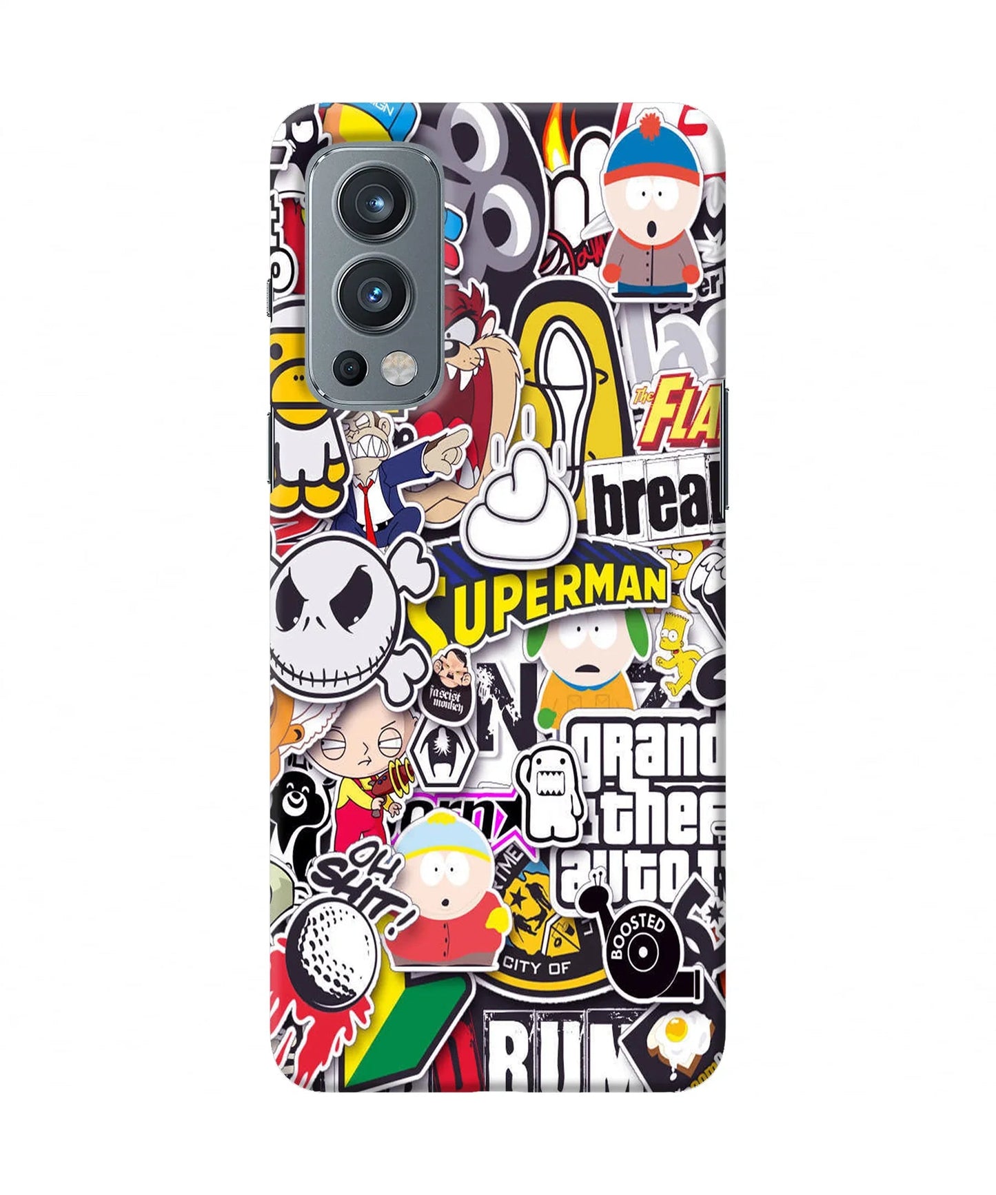 Sticker Bomb OnePlus Nord 2 5G Back Cover