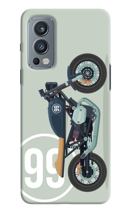 Classic Cafe Racer 99 OnePlus Nord 2 5G Back Cover