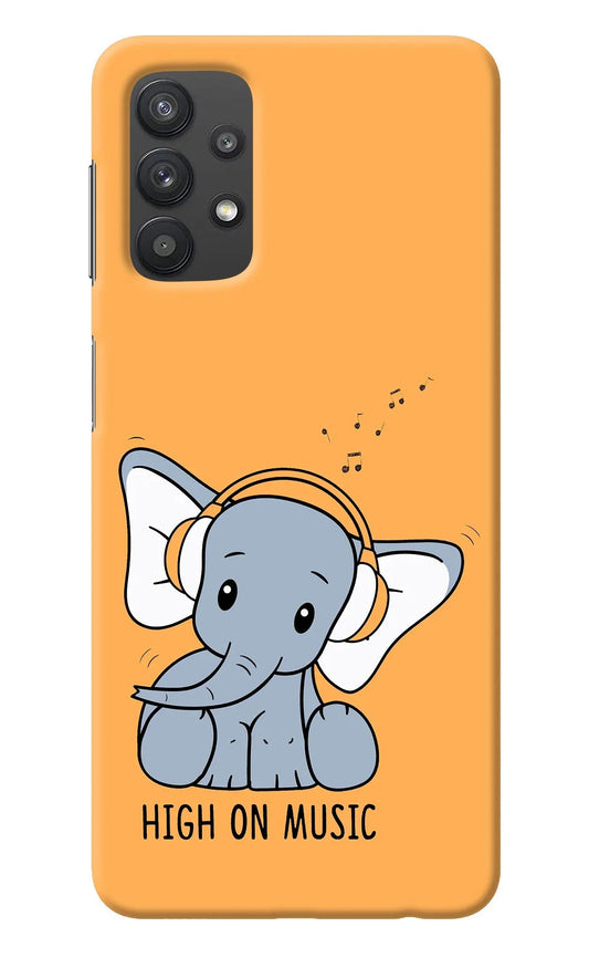 High On Music Samsung M32 5G Back Cover