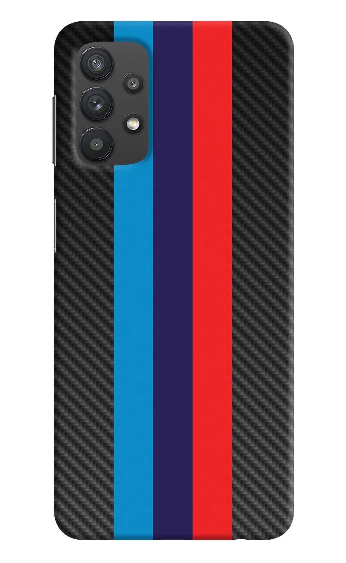 BMW Stripes Pattern Samsung M32 5G Back Cover