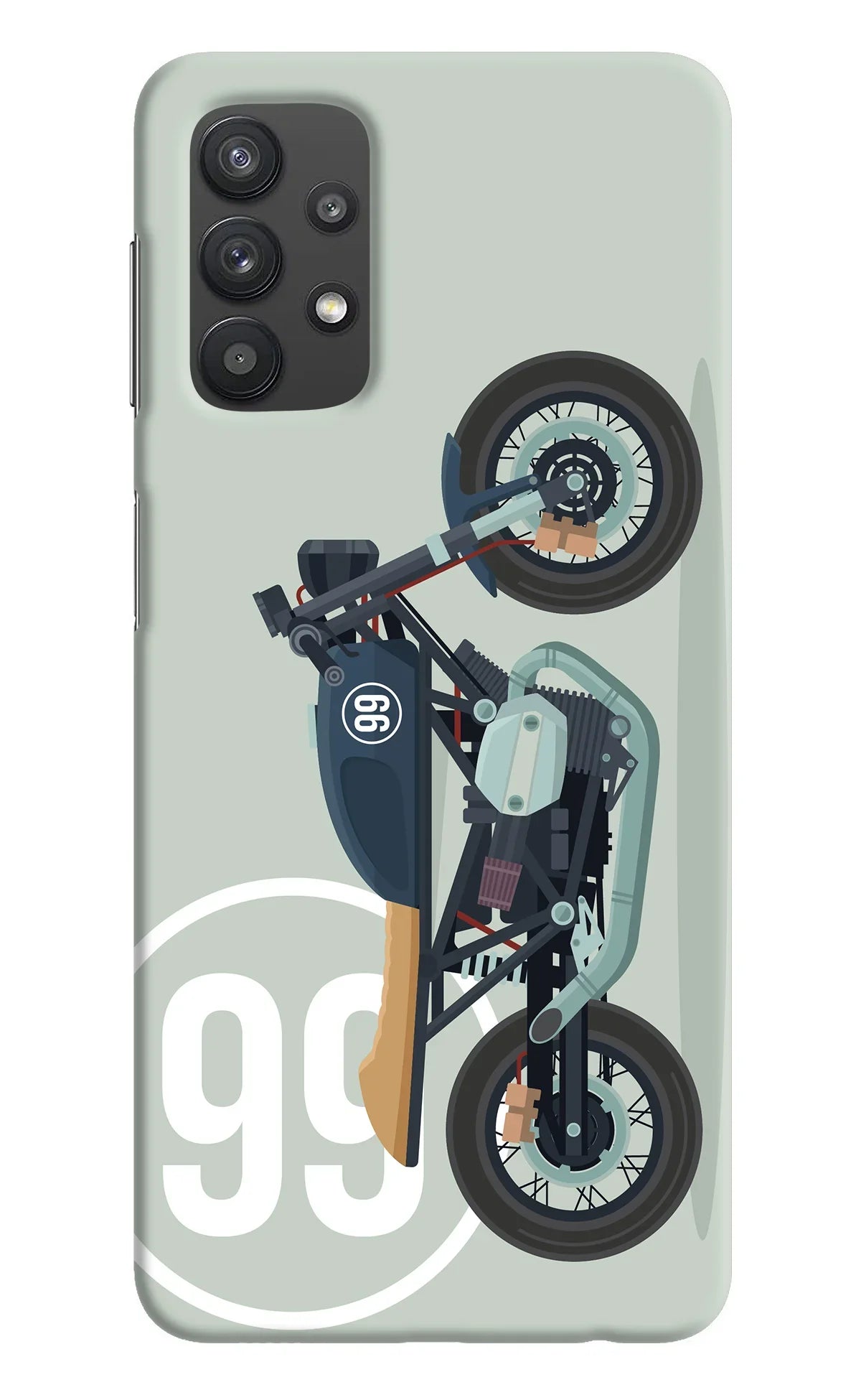 Classic Cafe Racer 99 Samsung M32 5G Back Cover