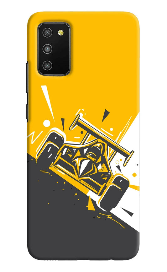 Track King Samsung M02s Back Cover