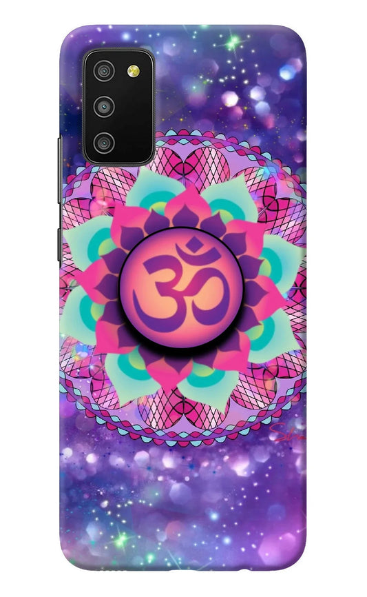 Om Purple Samsung M02s Pop Case