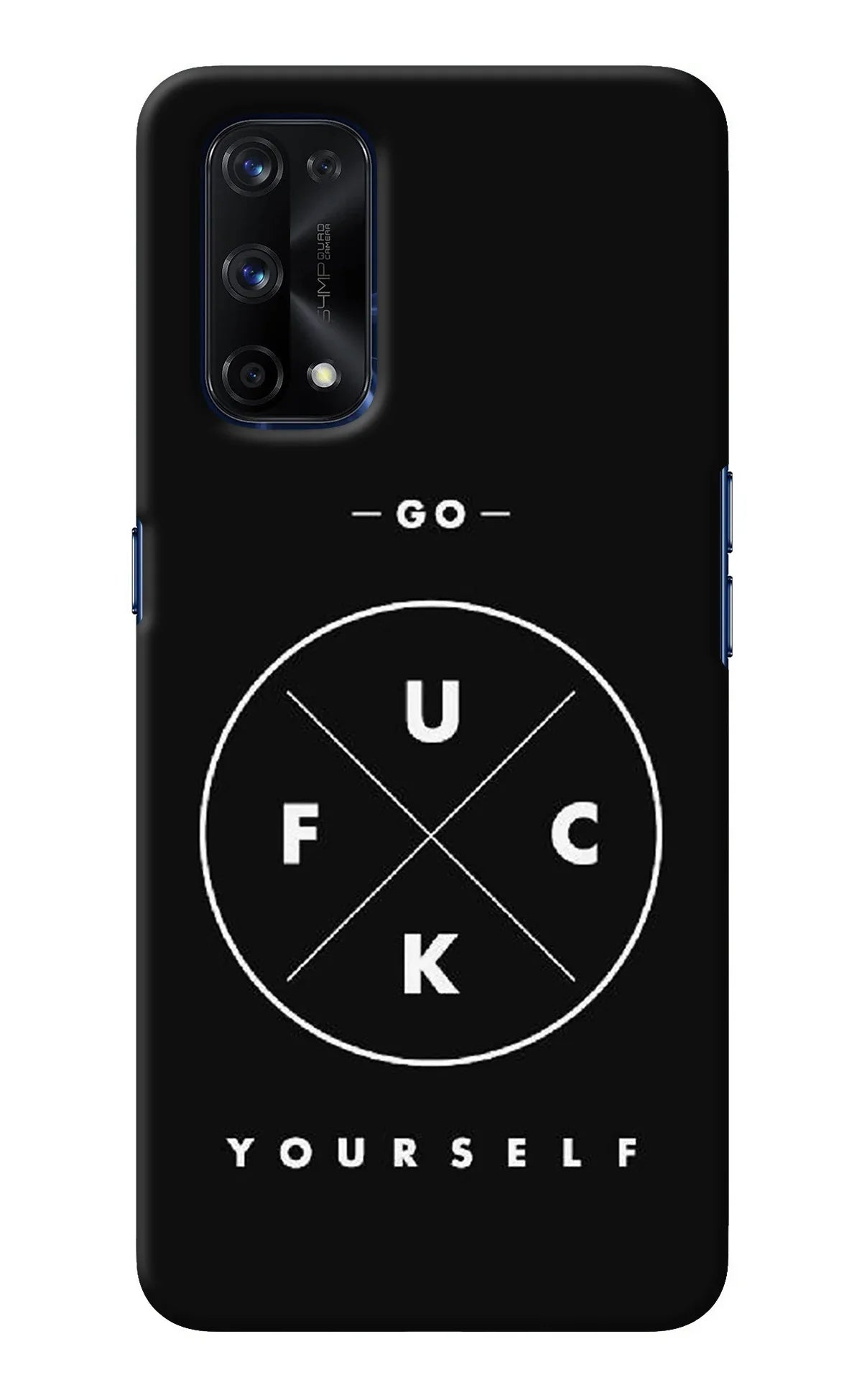 Go Fuck Yourself Realme X7 Pro Back Cover