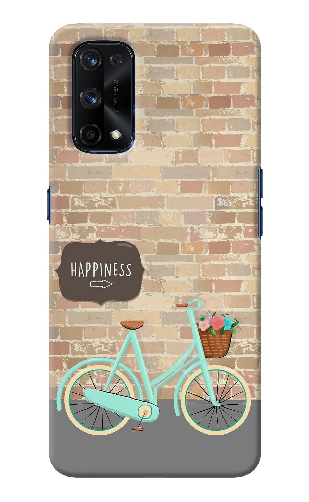 Happiness Artwork Realme X7 Pro Back Cover