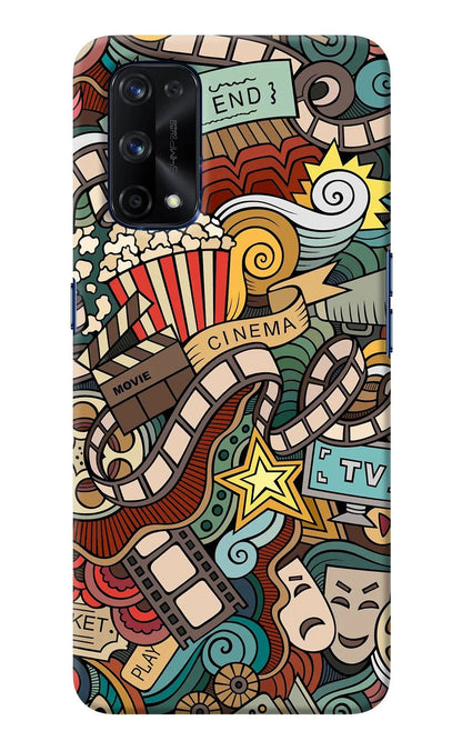 Cinema Abstract Realme X7 Pro Back Cover