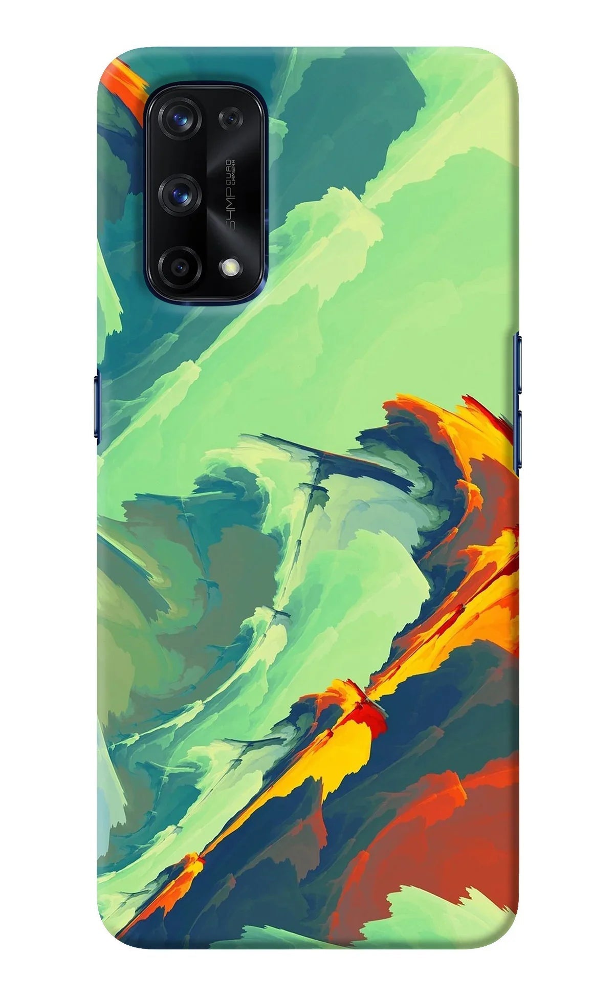 Paint Art Realme X7 Pro Back Cover