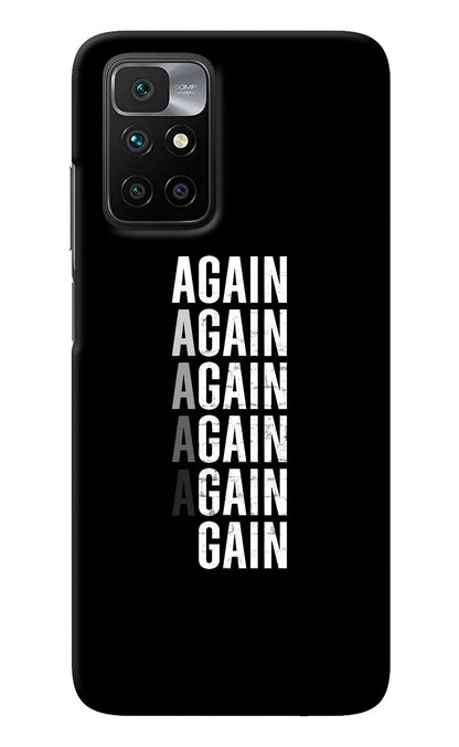 Again Again Gain Redmi 10 Prime Back Cover