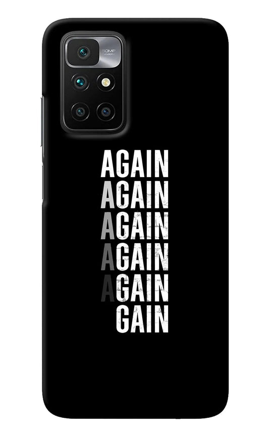 Again Again Gain Redmi 10 Prime Back Cover