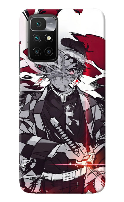 Demon Slayer Redmi 10 Prime Back Cover