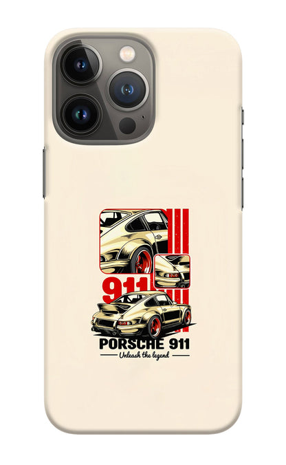 Classic Porsche 911 iPhone 13 Pro Back Cover