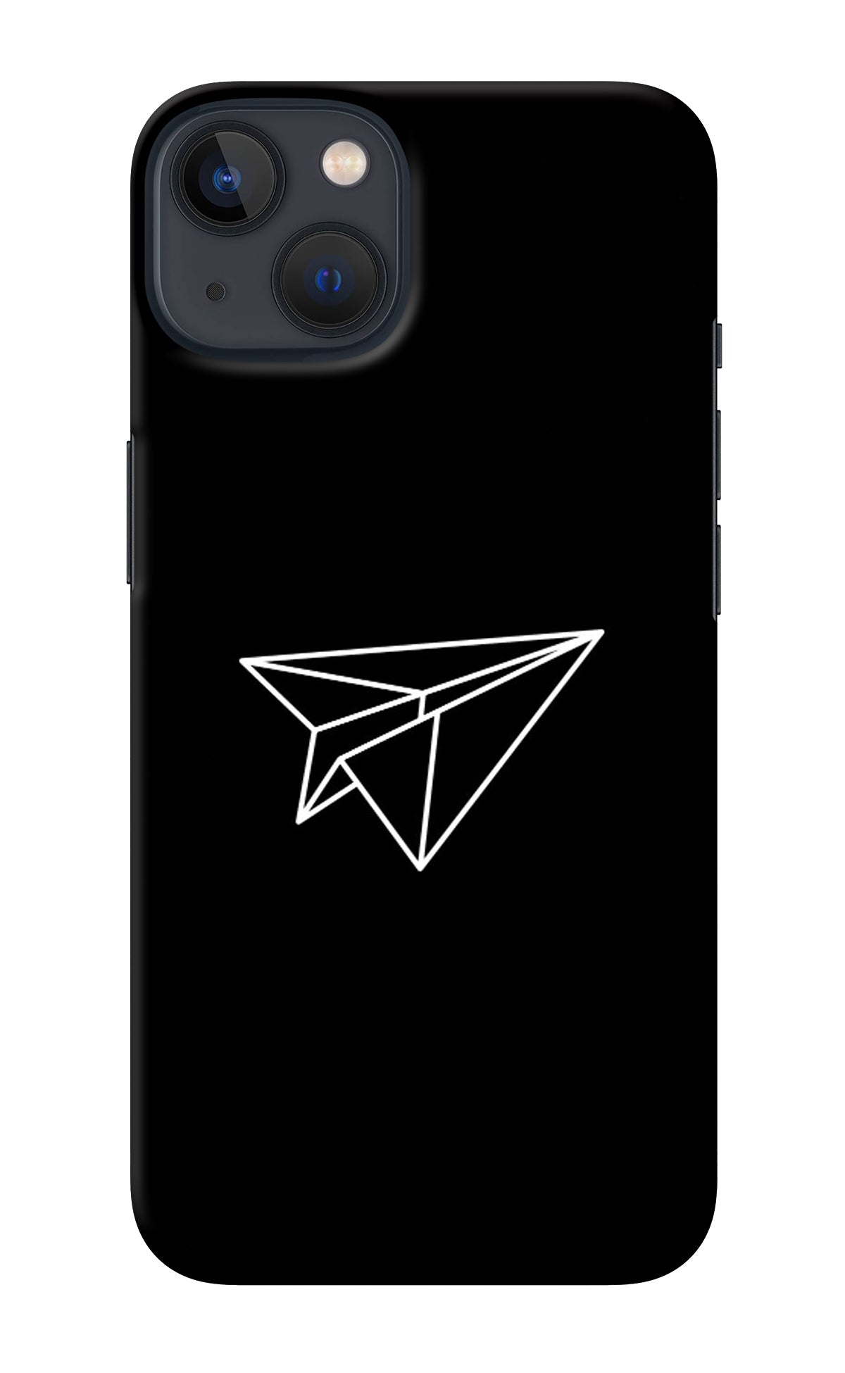 Paper Plane White iPhone 13 Mini Back Cover