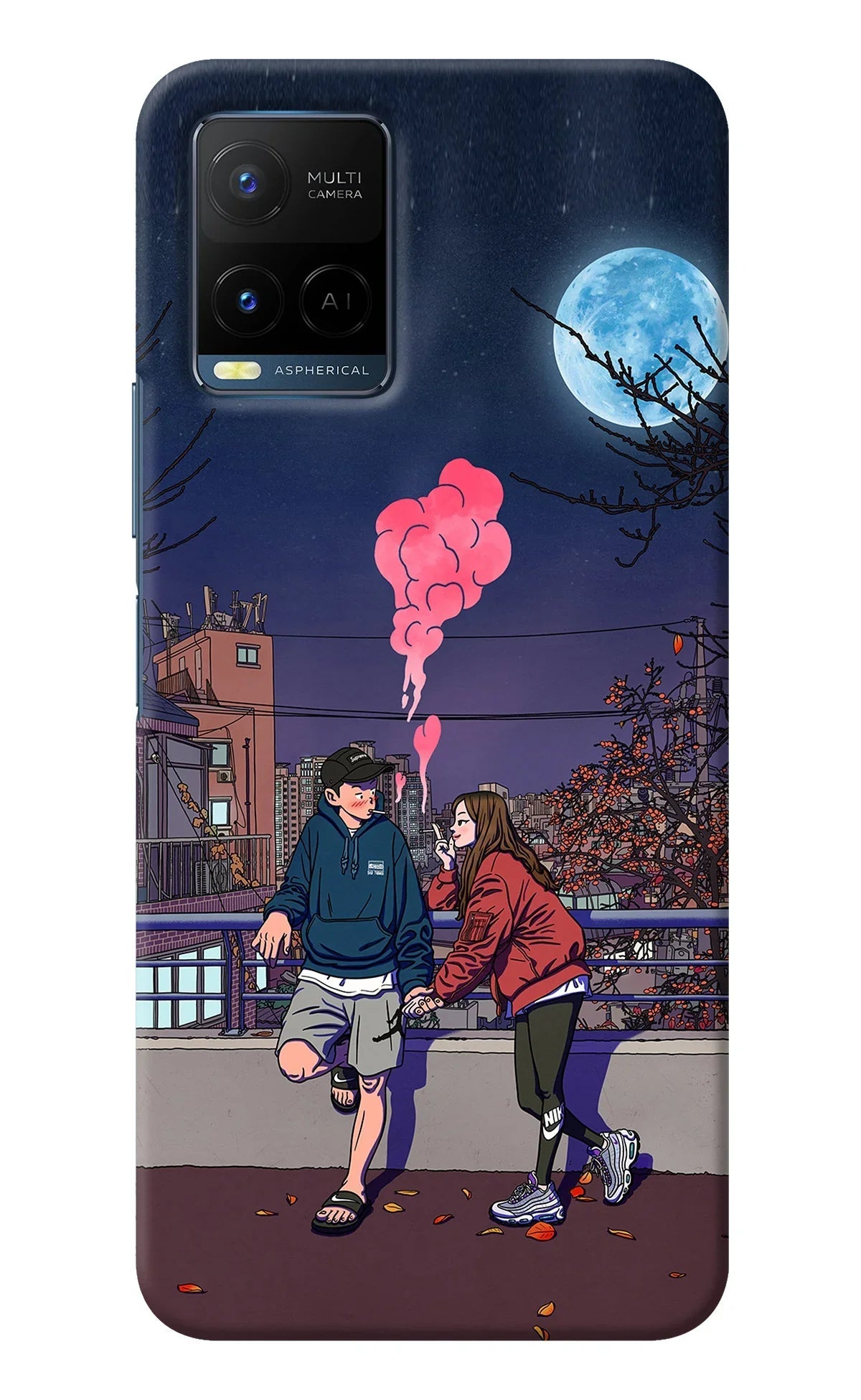 Chilling Couple Vivo Y21/Y21s/Y33s Back Cover