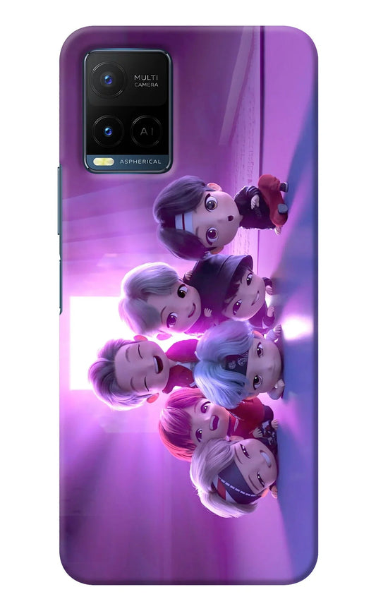 BTS Chibi Vivo Y21/Y21s/Y33s Back Cover