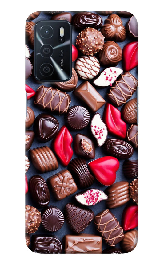 Chocolates Oppo A16 Back Cover