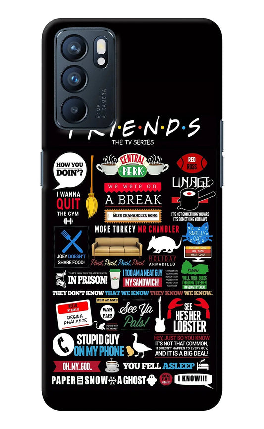FRIENDS Oppo Reno6 5G Back Cover
