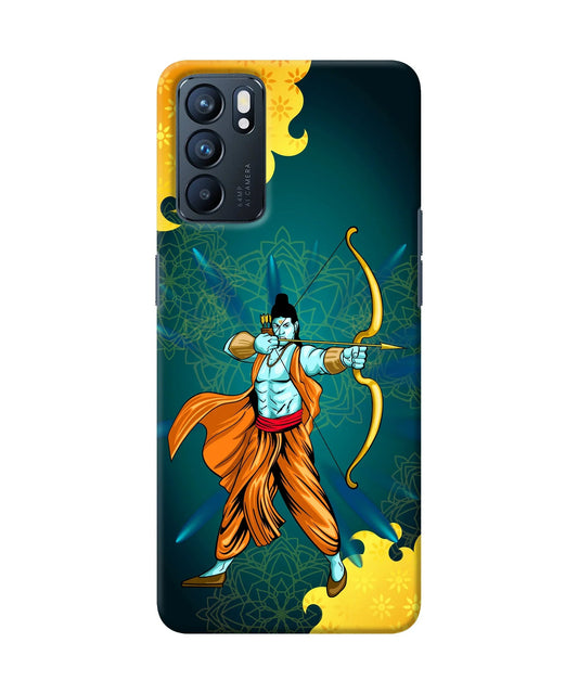 Lord Ram - 6 Oppo Reno6 5G Back Cover