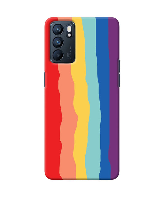Rainbow Oppo Reno6 5G Back Cover