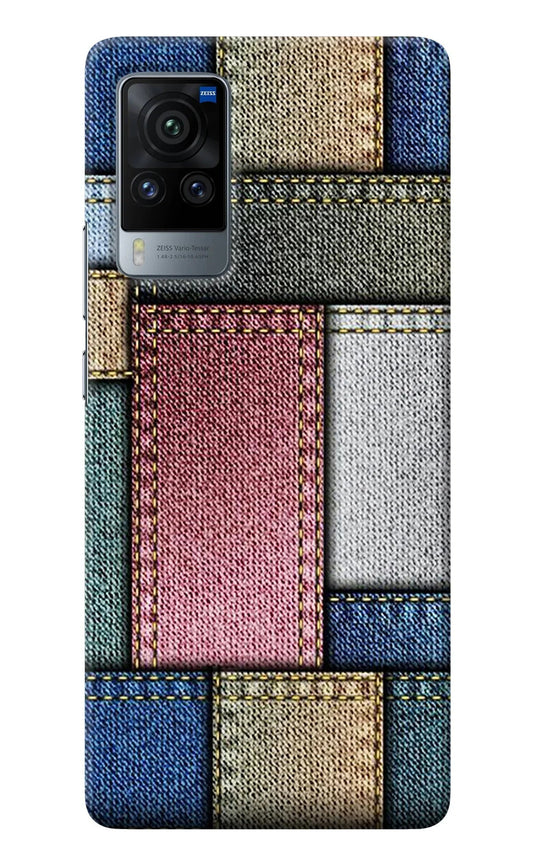 Multicolor Jeans Vivo X60 Pro Back Cover