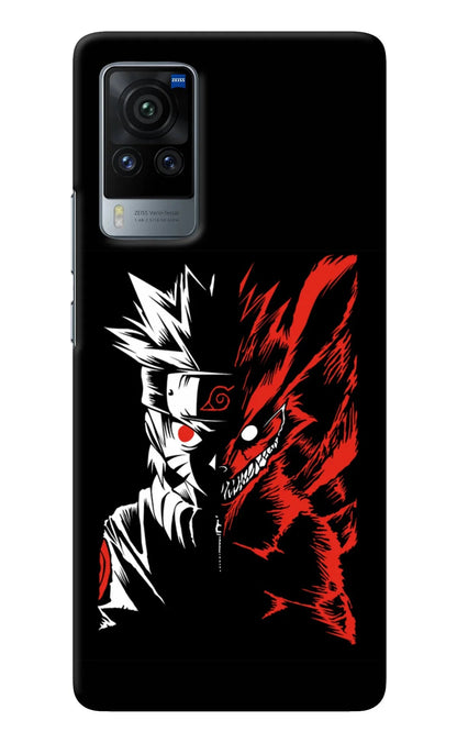 Naruto Two Face Vivo X60 Pro Back Cover