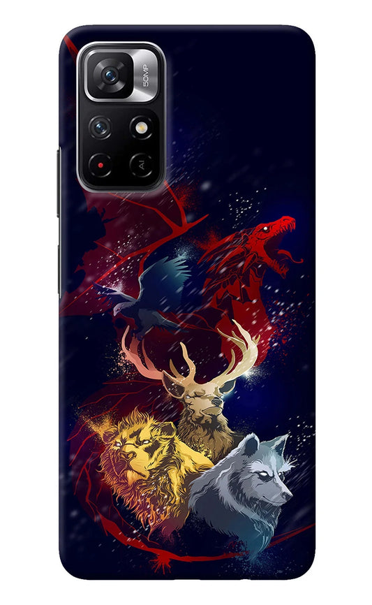 Game Of Thrones Redmi Note 11T 5G Back Cover
