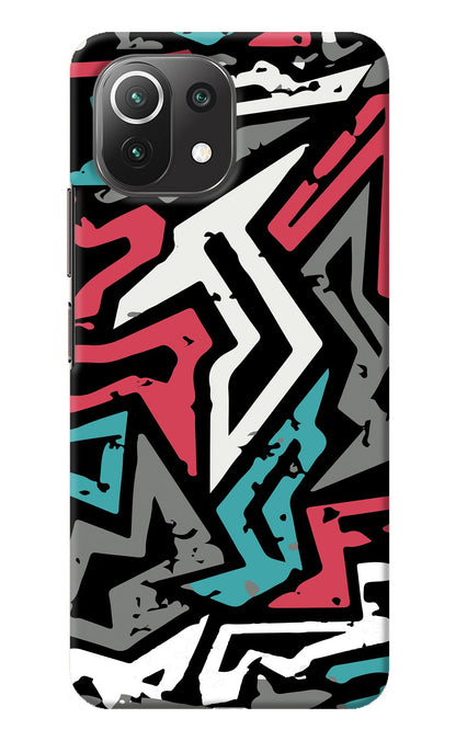 Geometric Graffiti Mi 11 Lite NE 5G Back Cover