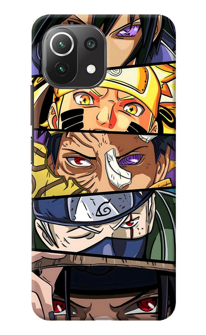 Naruto Character Mi 11 Lite NE 5G Back Cover