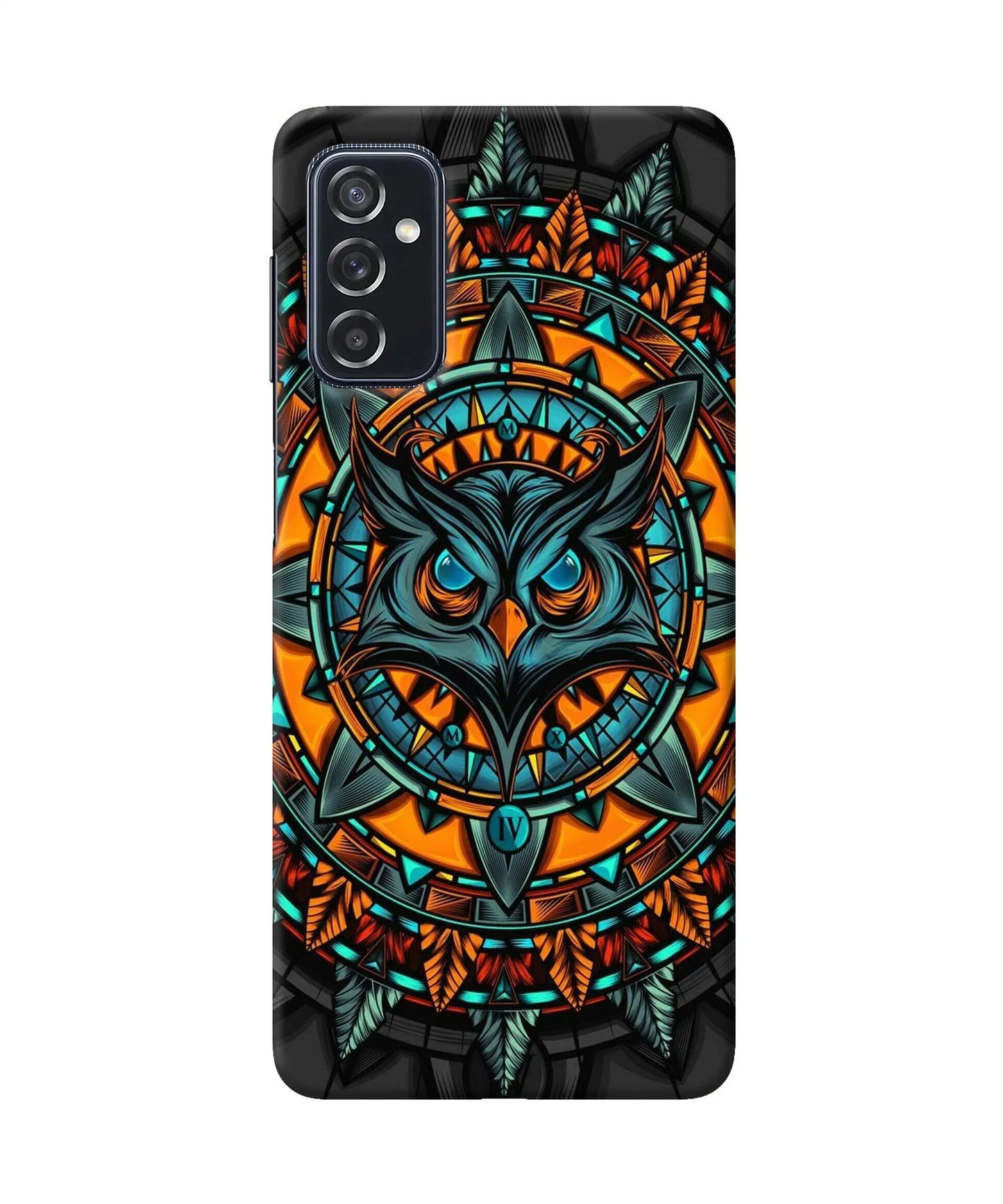 Angry Owl Art Samsung M52 5G Back Cover