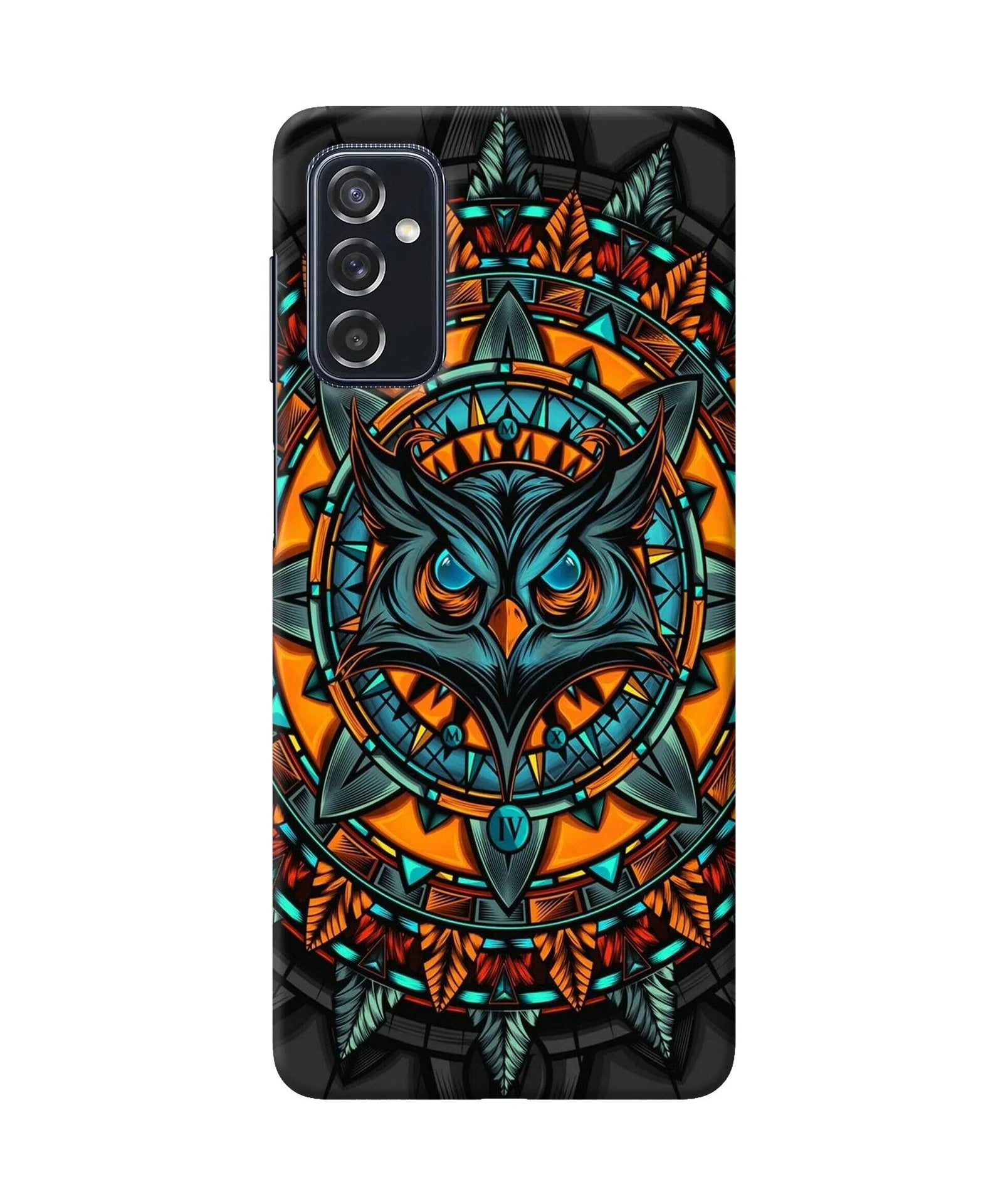 Angry Owl Art Samsung M52 5G Back Cover