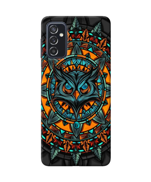 Angry Owl Art Samsung M52 5G Back Cover