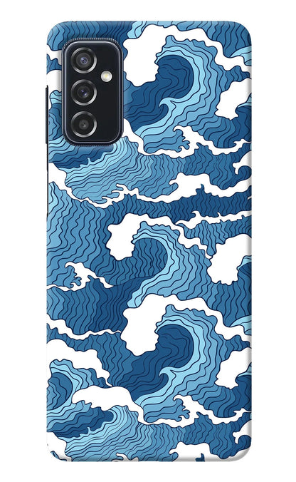 Blue Waves Samsung M52 5G Back Cover