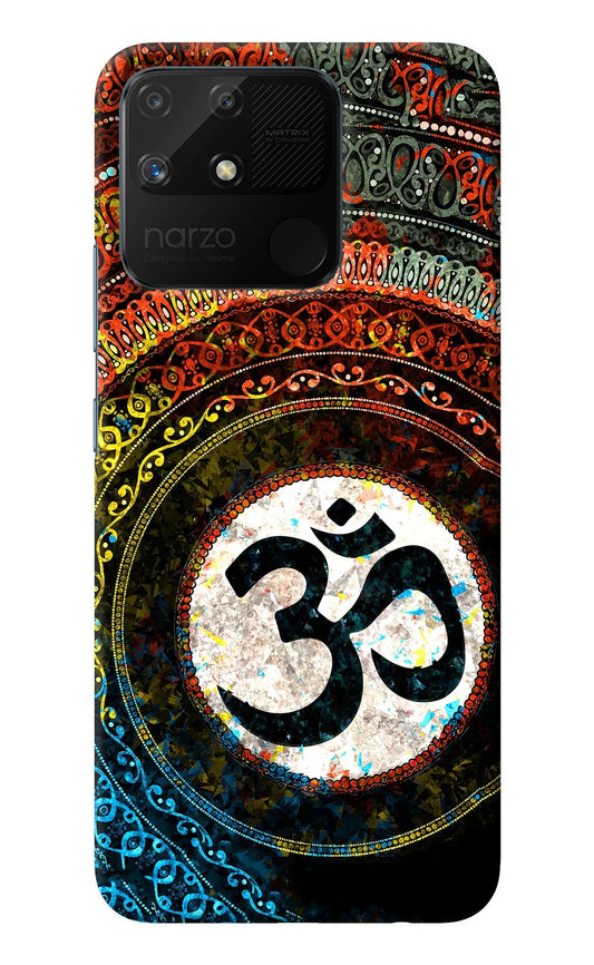 Om Cultural Realme Narzo 50A Back Cover