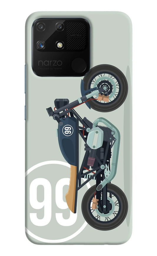 Classic Cafe Racer 99 Realme Narzo 50A Back Cover