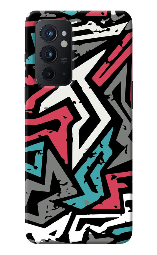Geometric Graffiti Oneplus 9RT Back Cover